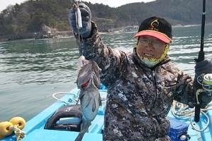 청산민박 앞바다에서의 낚시! 