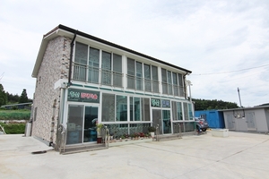 청산민박 외부전경