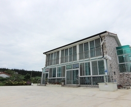 청산민박 외부전경