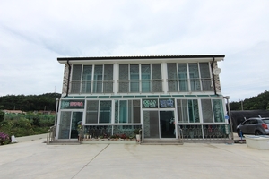 청산민박 외부전경